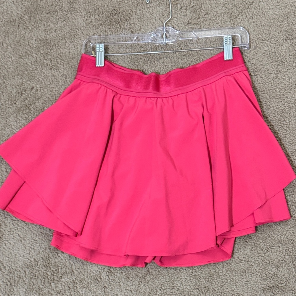 Lululemon Athletica Vibrant Pink Skater Skirt